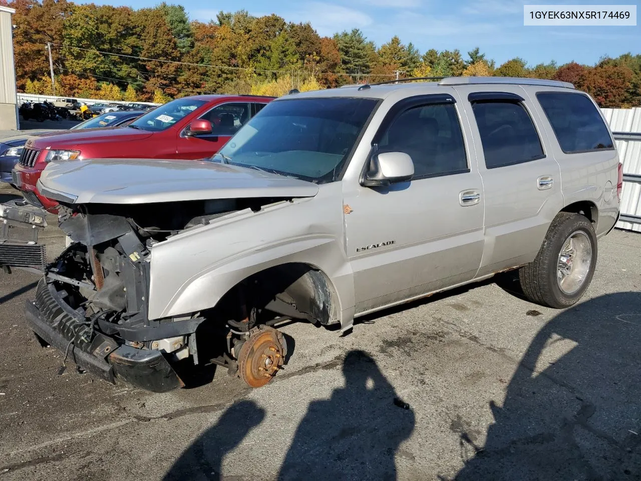 2005 Cadillac Escalade Luxury VIN: 1GYEK63NX5R174469 Lot: 76262894