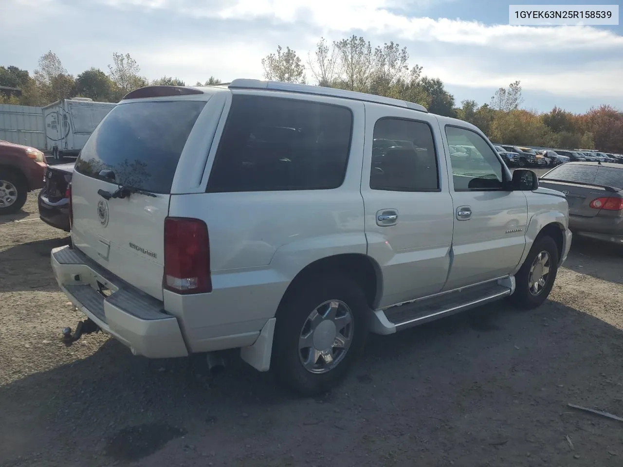 2005 Cadillac Escalade Luxury VIN: 1GYEK63N25R158539 Lot: 76497544