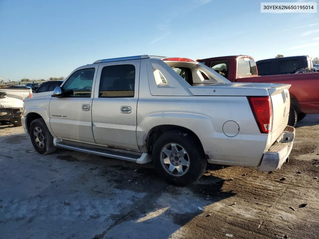 2005 Cadillac Escalade Ext VIN: 3GYEK62N65G195014 Lot: 78004744