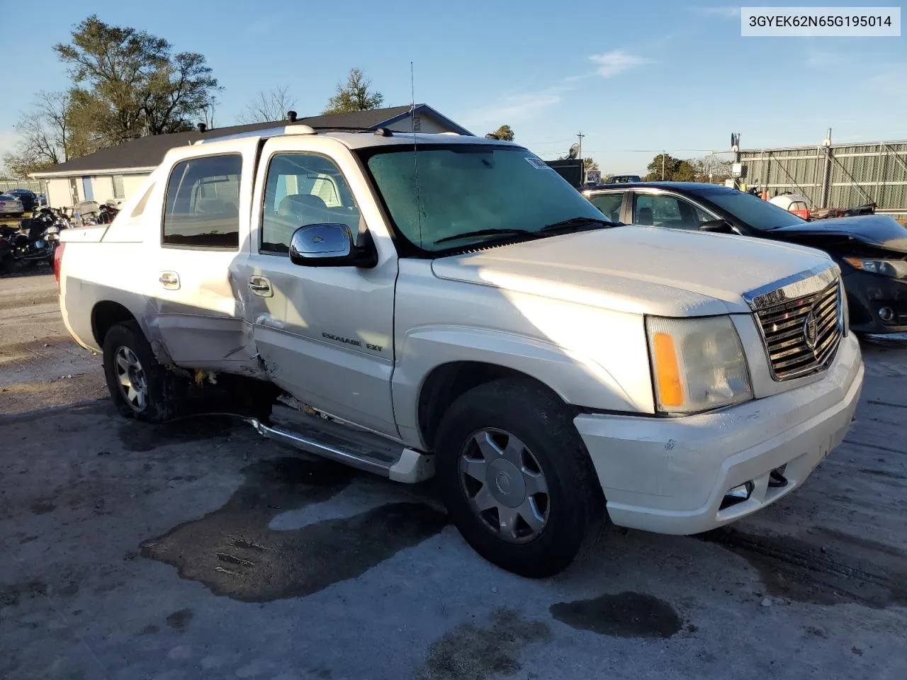 2005 Cadillac Escalade Ext VIN: 3GYEK62N65G195014 Lot: 78004744