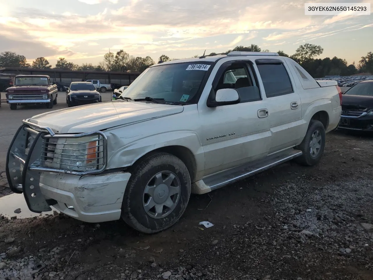 2005 Cadillac Escalade Ext VIN: 3GYEK62N65G145293 Lot: 78614614