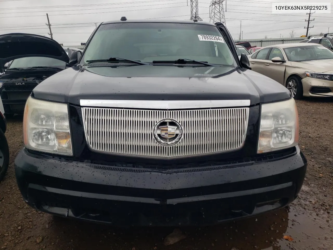 2005 Cadillac Escalade Luxury VIN: 1GYEK63NX5R229275 Lot: 78932264