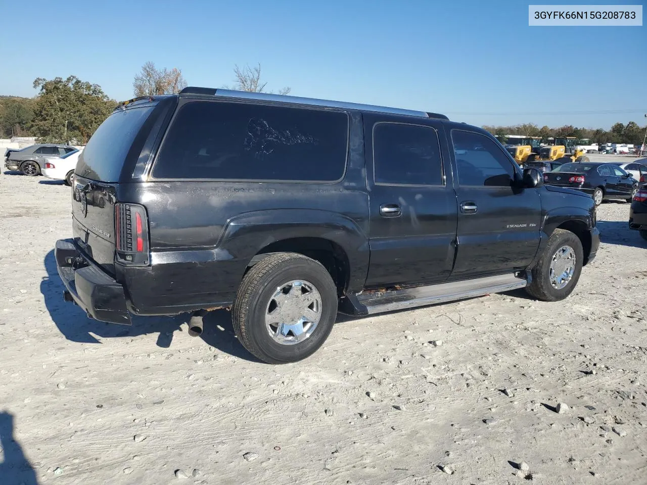 2005 Cadillac Escalade Esv VIN: 3GYFK66N15G208783 Lot: 80453444