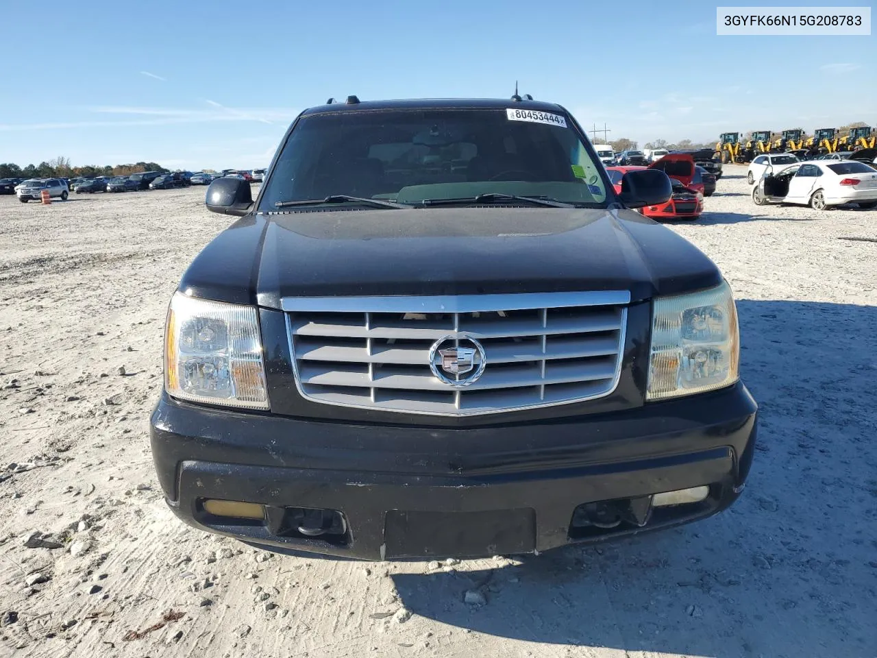 2005 Cadillac Escalade Esv VIN: 3GYFK66N15G208783 Lot: 80453444