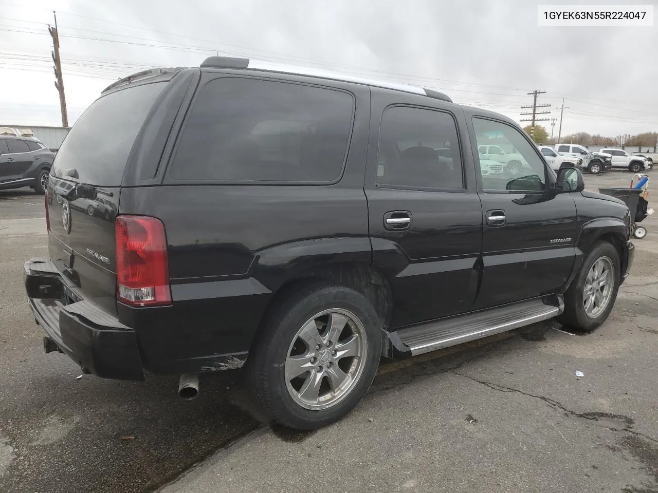 2005 Cadillac Escalade Luxury VIN: 1GYEK63N55R224047 Lot: 80743514