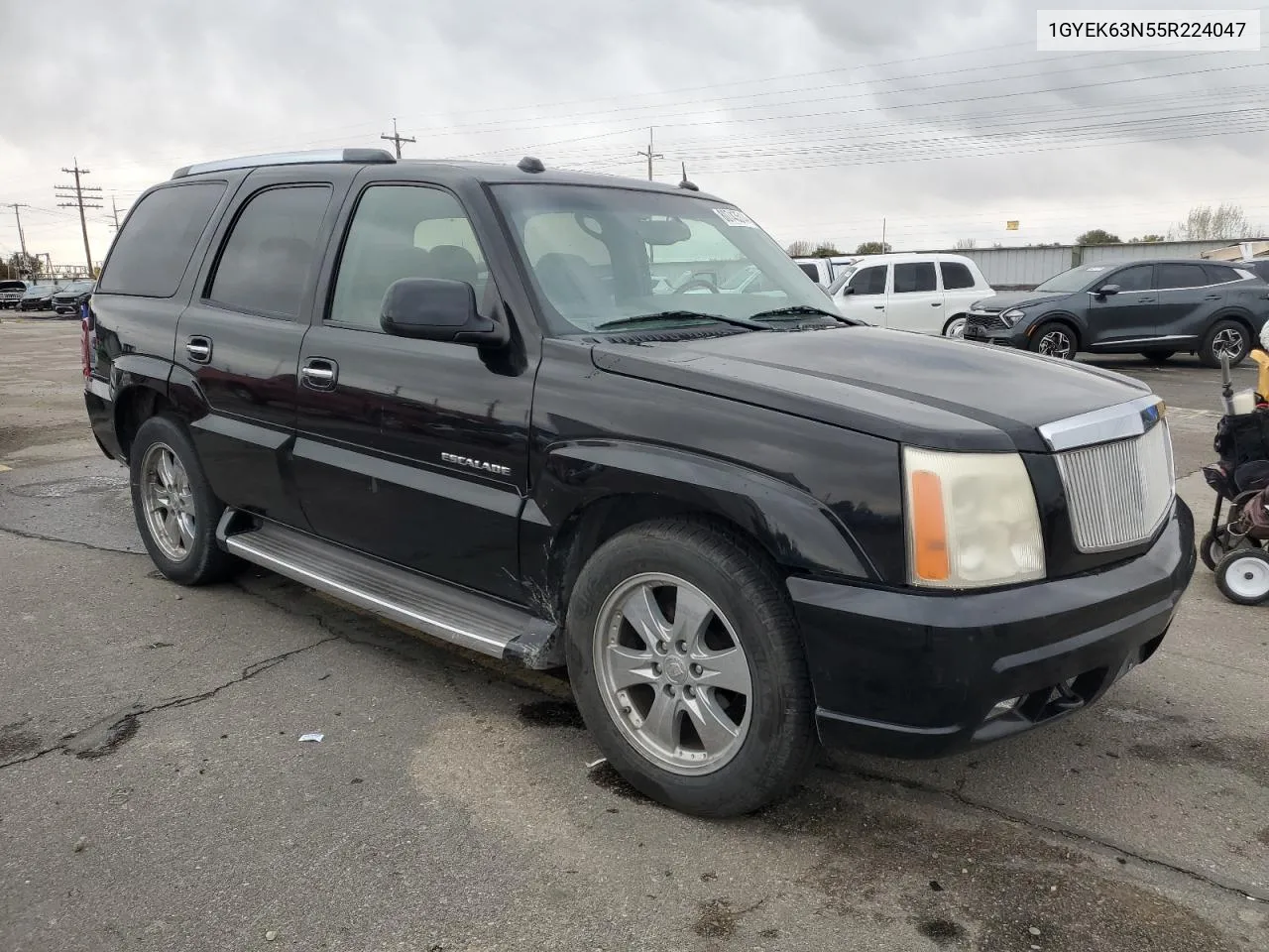 2005 Cadillac Escalade Luxury VIN: 1GYEK63N55R224047 Lot: 80743514