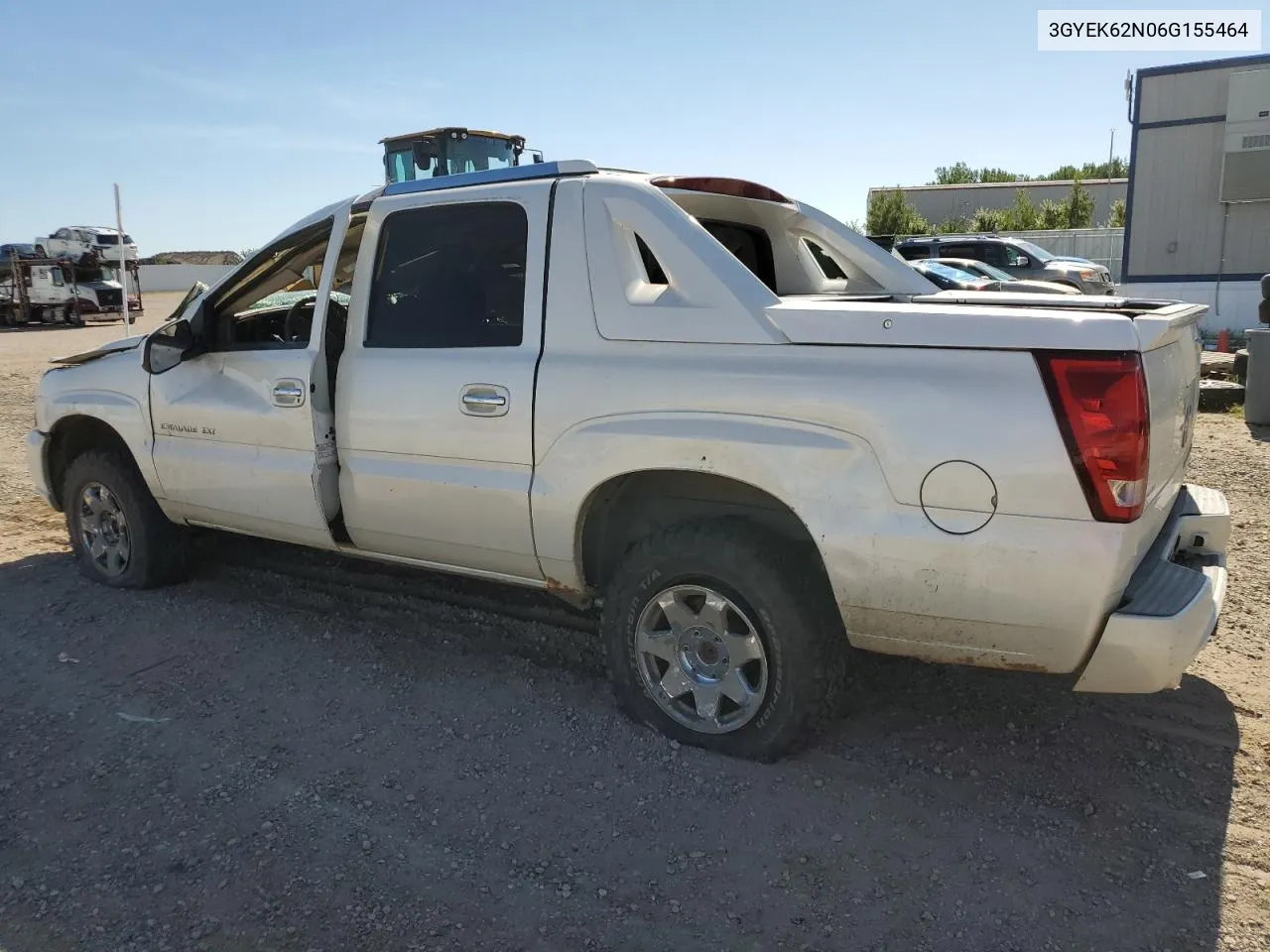 2006 Cadillac Escalade Ext VIN: 3GYEK62N06G155464 Lot: 69990484