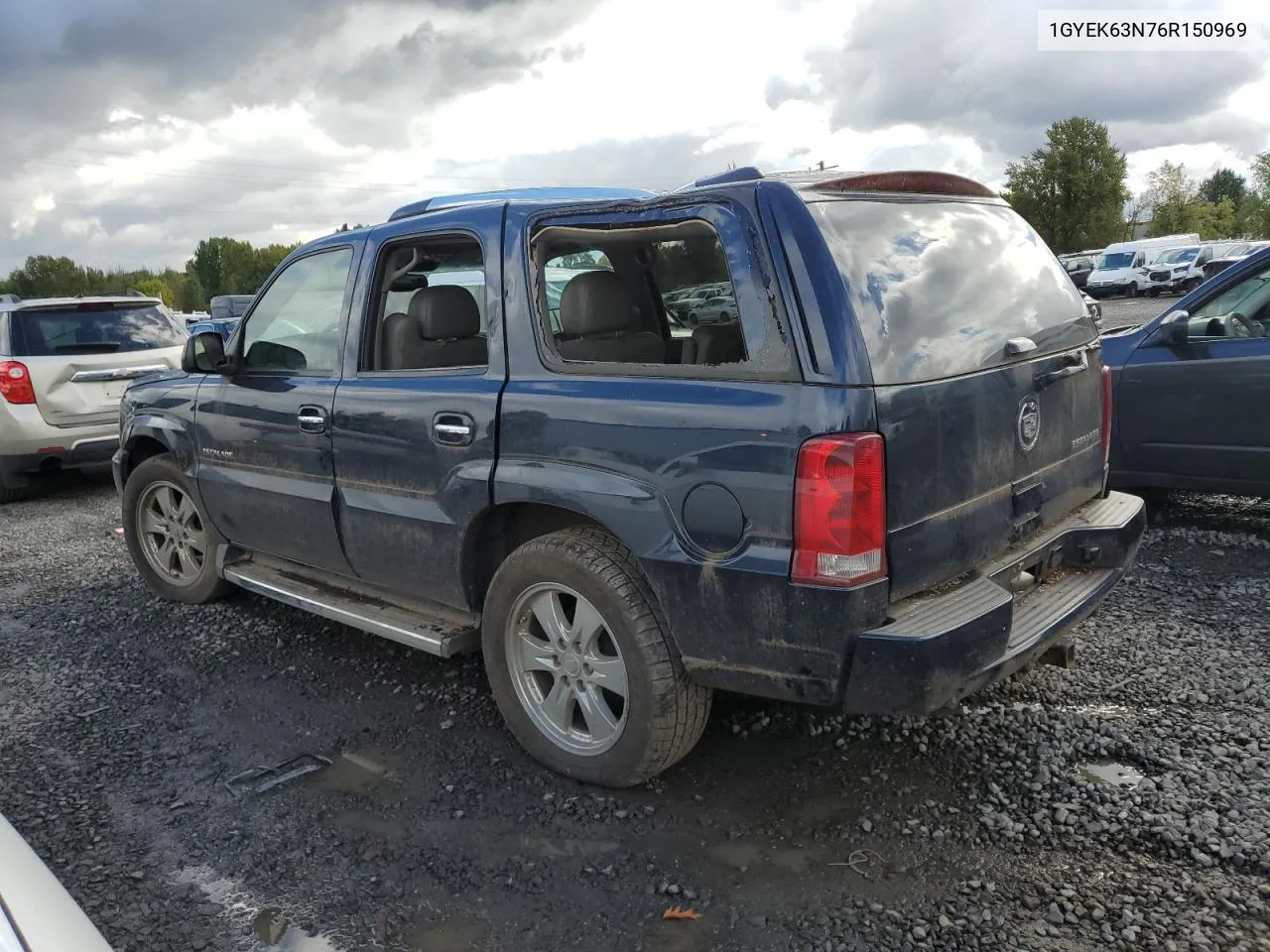 2006 Cadillac Escalade Luxury VIN: 1GYEK63N76R150969 Lot: 76304624