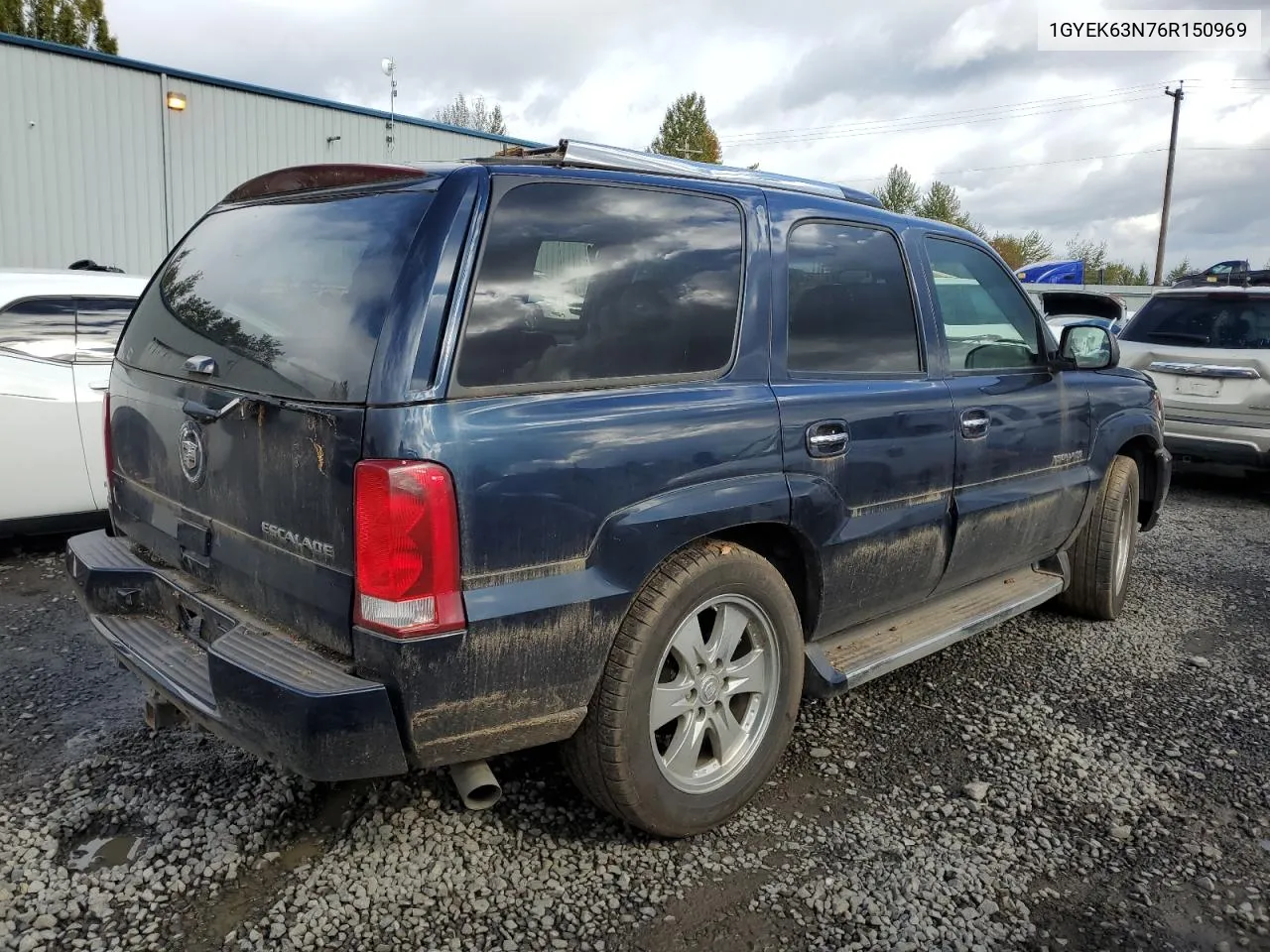 2006 Cadillac Escalade Luxury VIN: 1GYEK63N76R150969 Lot: 76304624