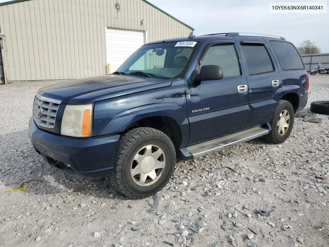 2006 Cadillac Escalade Luxury VIN: 1GYEK63NX6R140341 Lot: 79247534