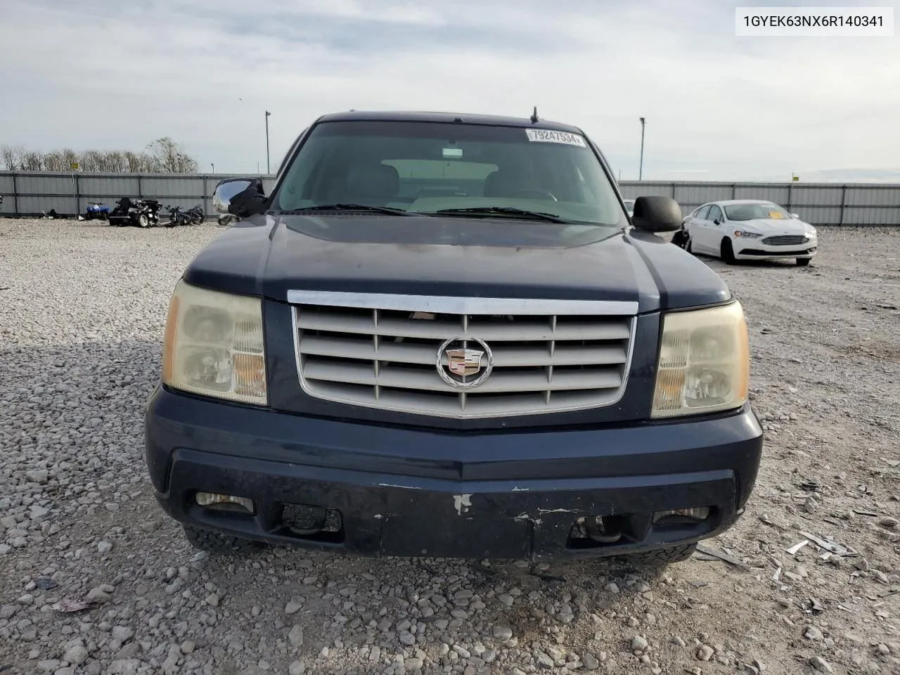 2006 Cadillac Escalade Luxury VIN: 1GYEK63NX6R140341 Lot: 79247534