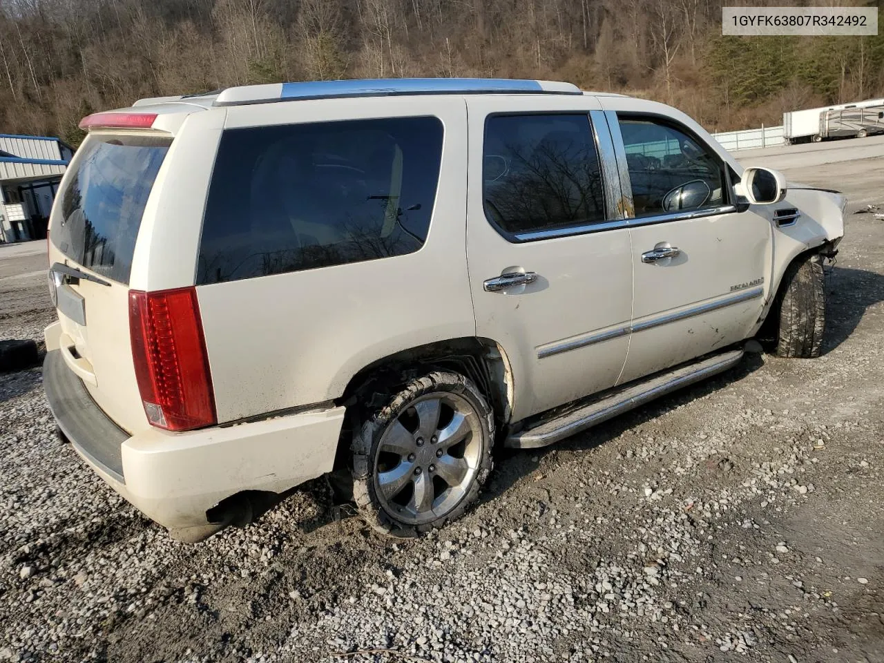 1GYFK63807R342492 2007 Cadillac Escalade Luxury