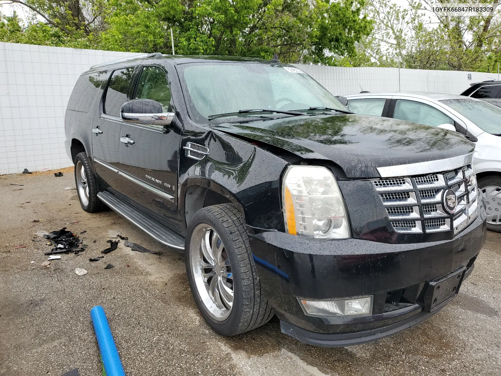 2007 Cadillac Escalade Esv VIN: 1GYFK66847R183309 Lot: 52482334