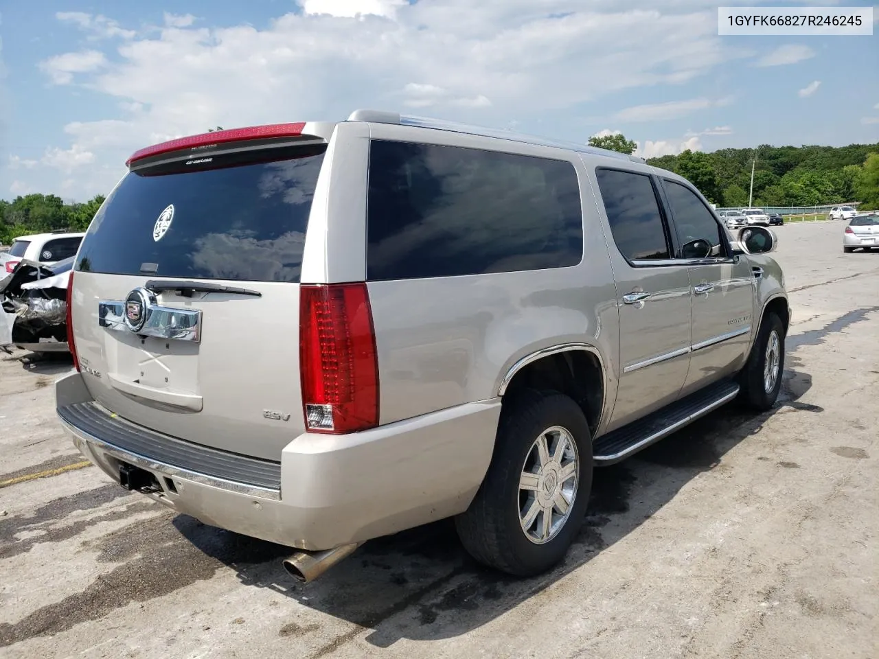 2007 Cadillac Escalade Esv VIN: 1GYFK66827R246245 Lot: 54117803