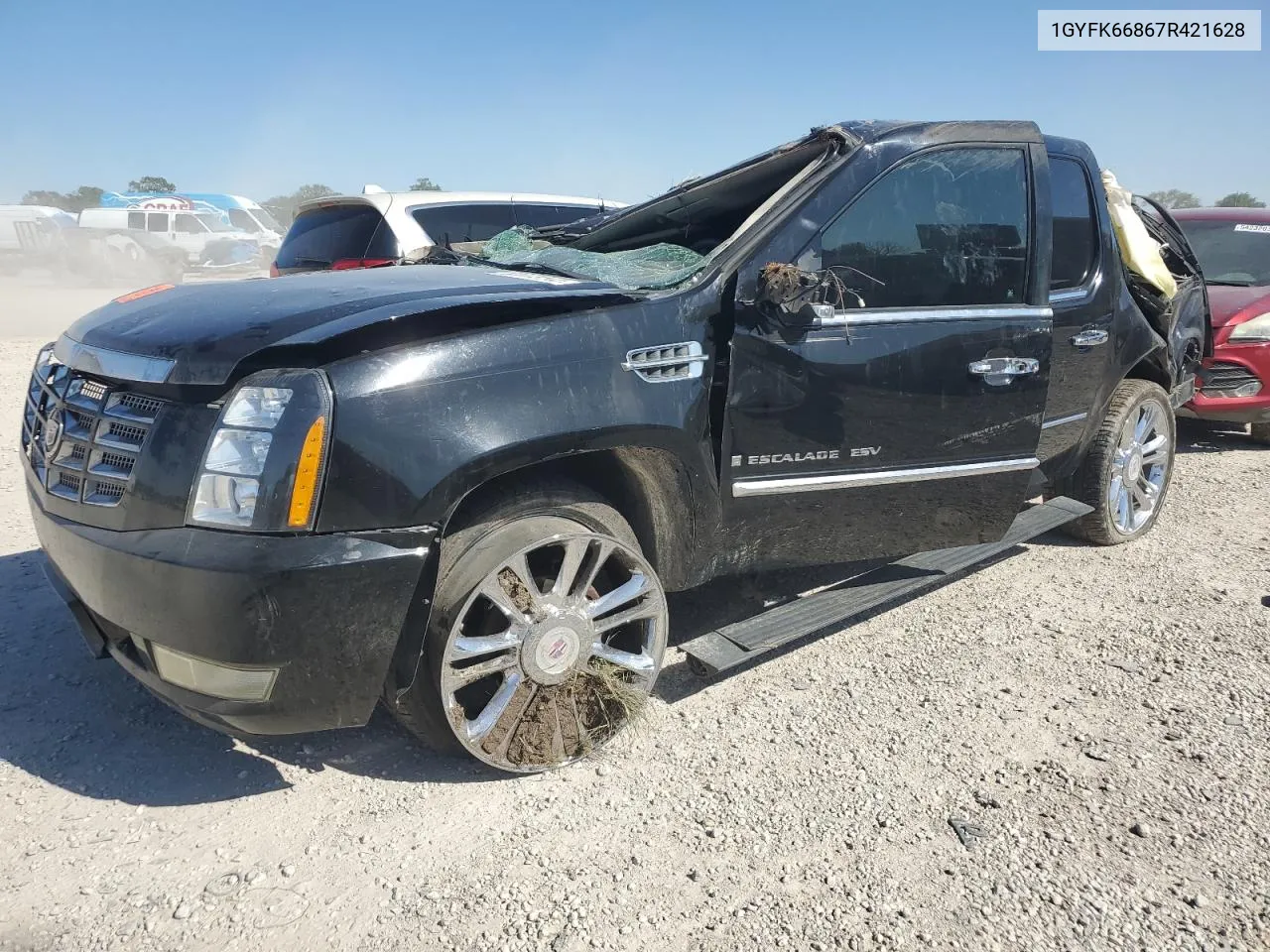 2007 Cadillac Escalade Esv VIN: 1GYFK66867R421628 Lot: 54413144