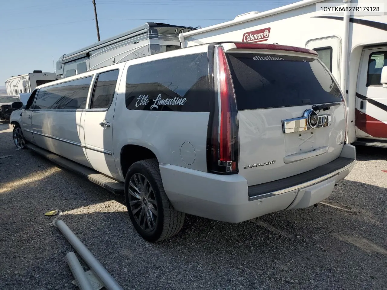 2007 Cadillac Escalade Esv VIN: 1GYFK66827R179128 Lot: 57414034