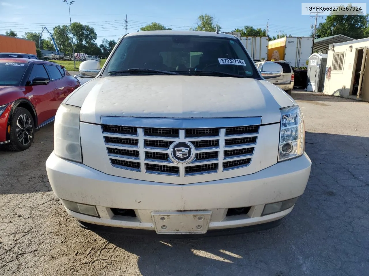 1GYFK66827R367924 2007 Cadillac Escalade Esv