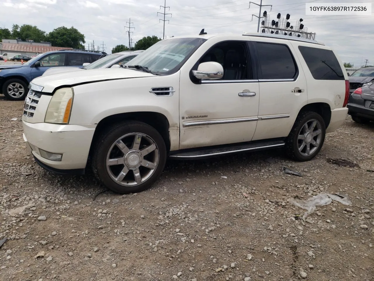 2007 Cadillac Escalade Luxury VIN: 1GYFK63897R172536 Lot: 59007574