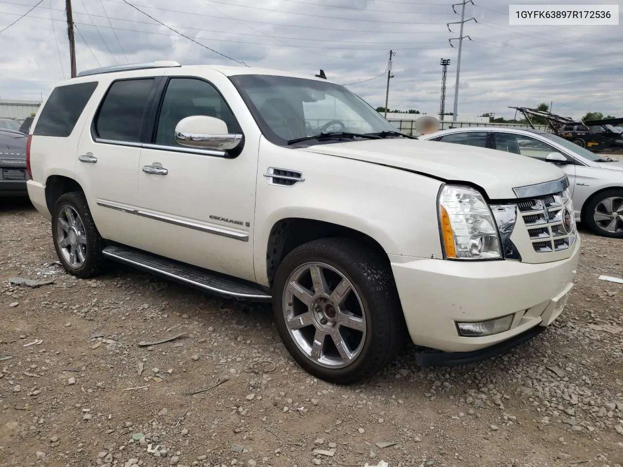 2007 Cadillac Escalade Luxury VIN: 1GYFK63897R172536 Lot: 59007574