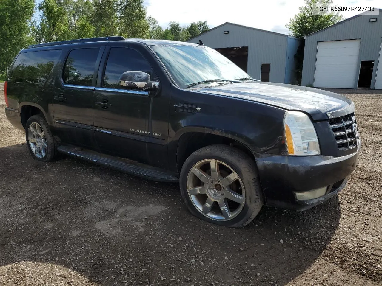 2007 Cadillac Escalade Esv VIN: 1GYFK66897R427438 Lot: 62717994