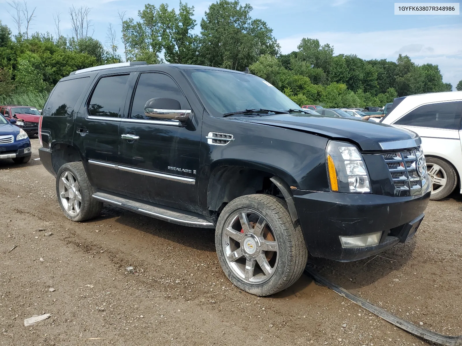 2007 Cadillac Escalade Luxury VIN: 1GYFK63807R348986 Lot: 64070114