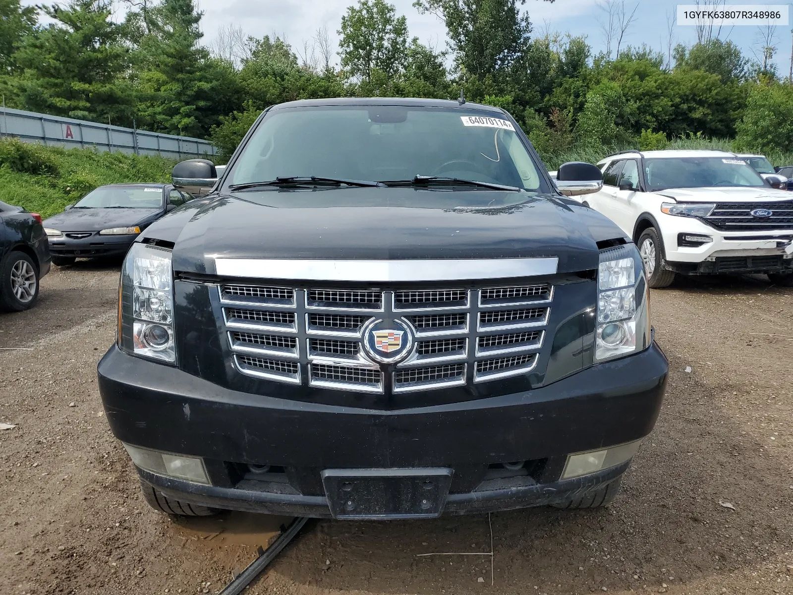 2007 Cadillac Escalade Luxury VIN: 1GYFK63807R348986 Lot: 64070114