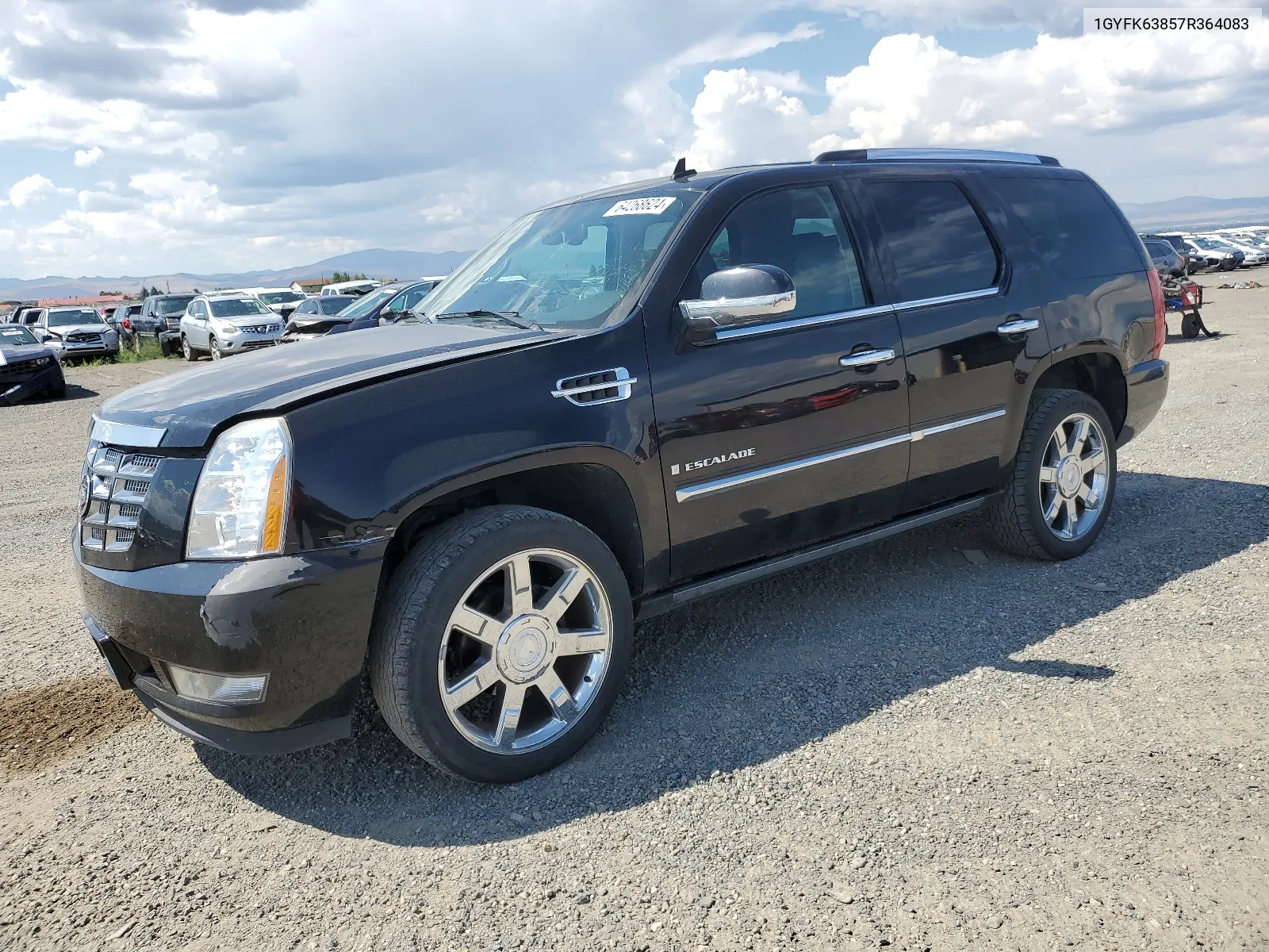 2007 Cadillac Escalade Luxury VIN: 1GYFK63857R364083 Lot: 64268624