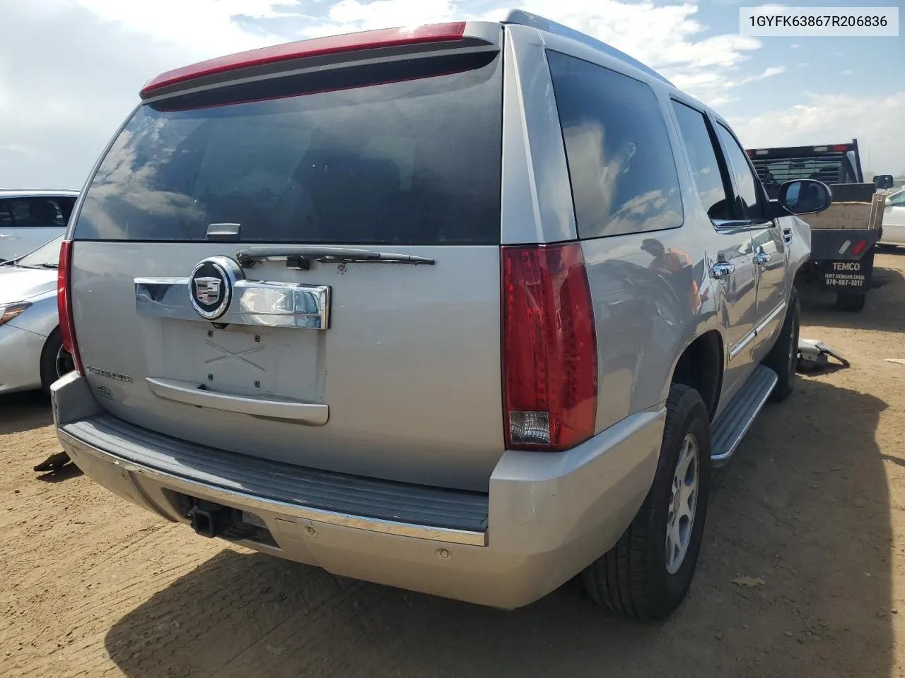 1GYFK63867R206836 2007 Cadillac Escalade Luxury