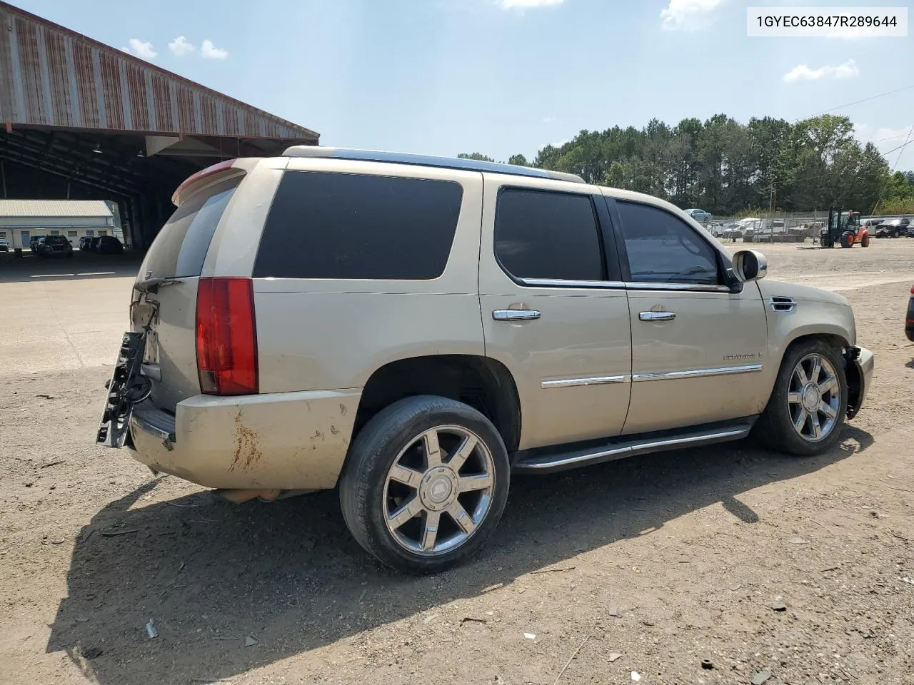 2007 Cadillac Escalade Luxury VIN: 1GYEC63847R289644 Lot: 68135524