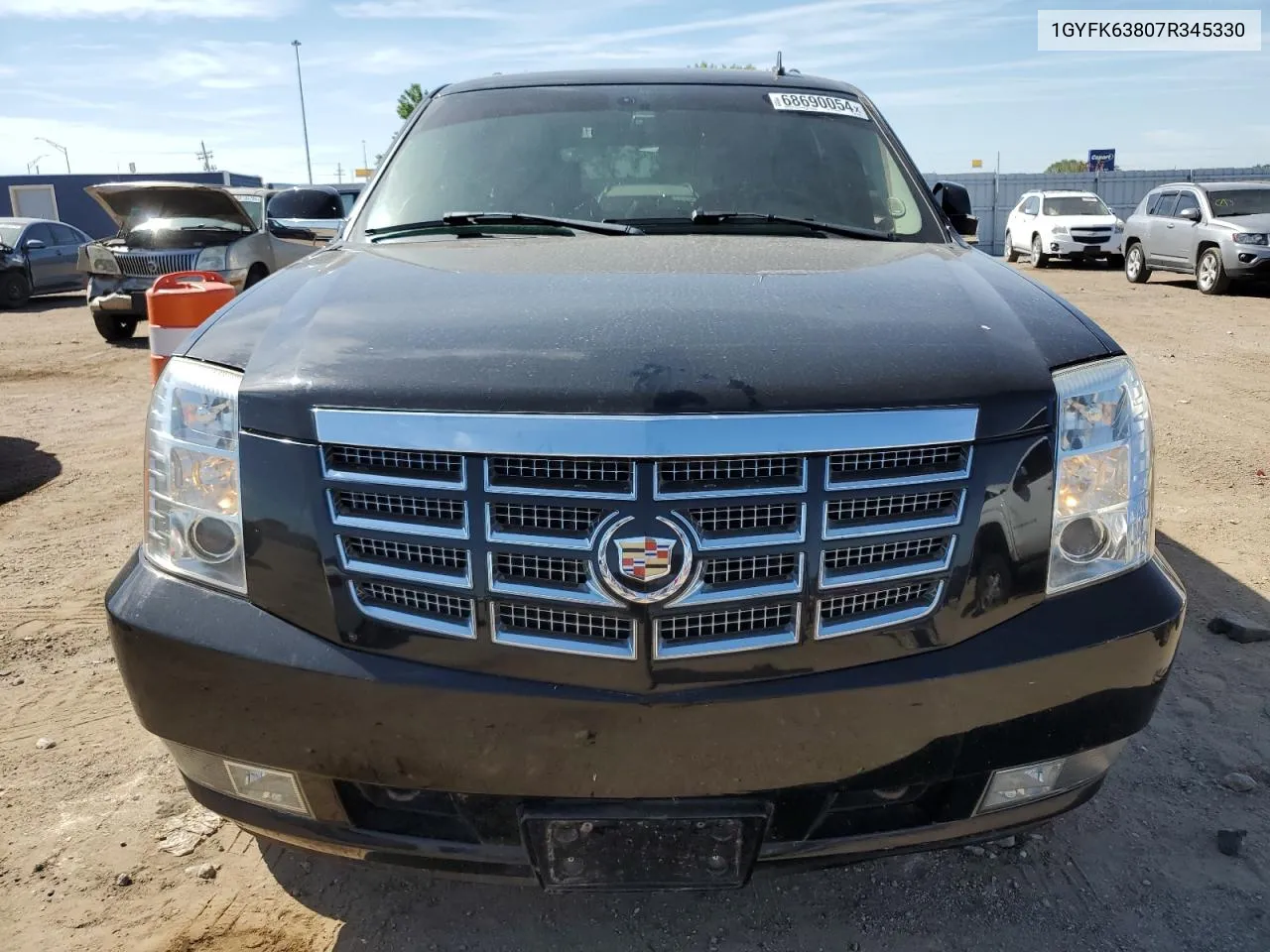 1GYFK63807R345330 2007 Cadillac Escalade Luxury