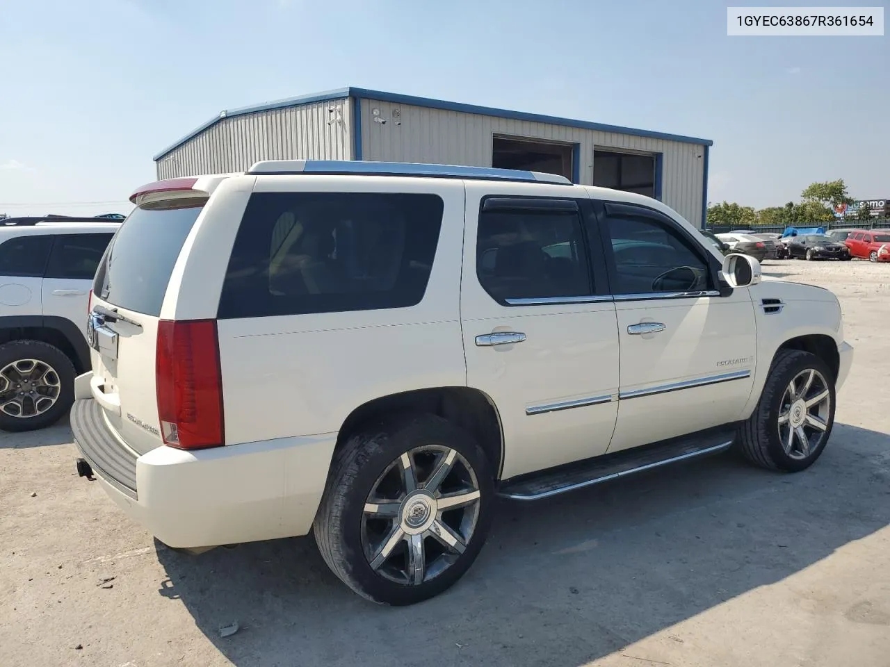 1GYEC63867R361654 2007 Cadillac Escalade Luxury