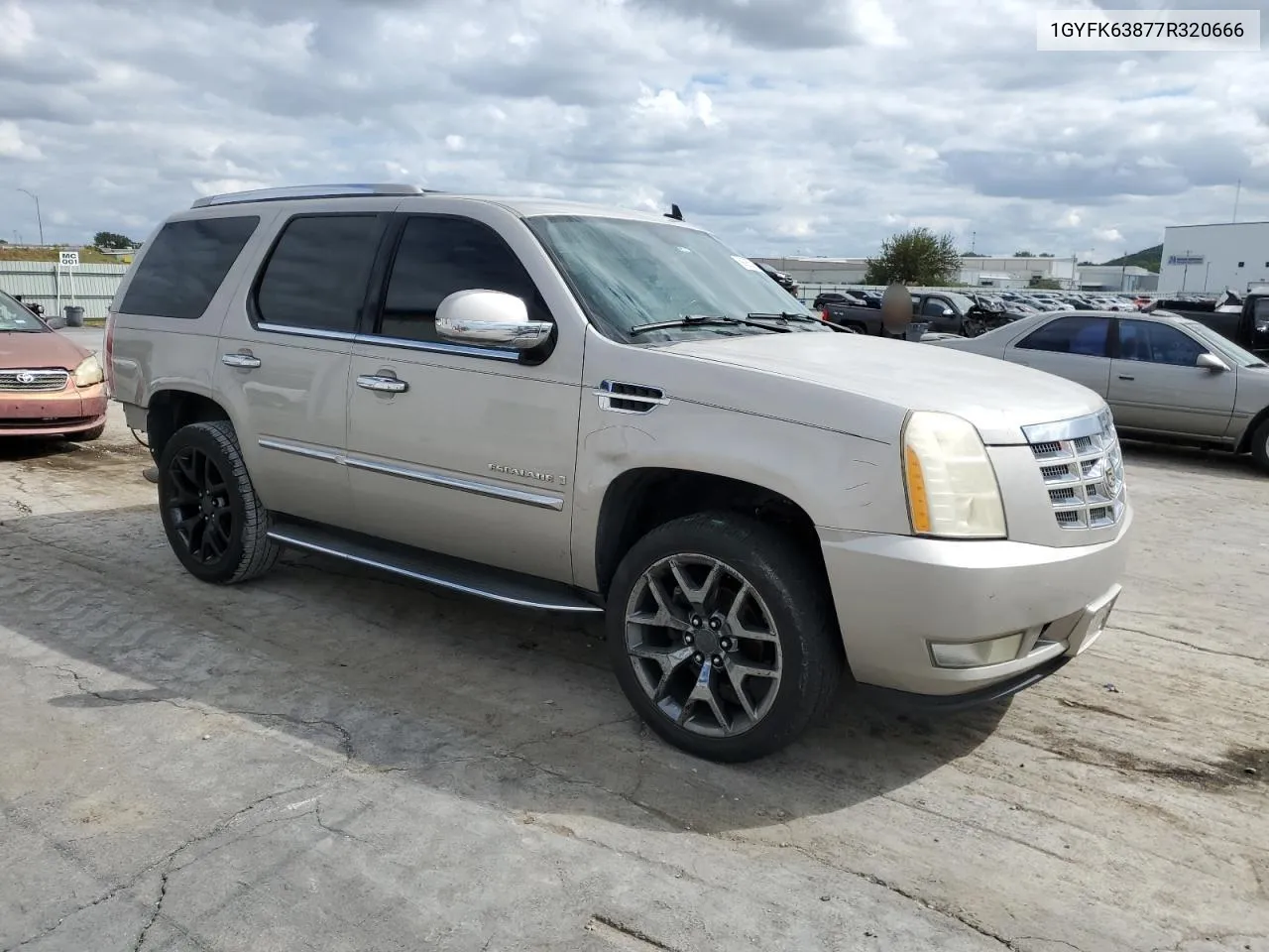 2007 Cadillac Escalade Luxury VIN: 1GYFK63877R320666 Lot: 69265334