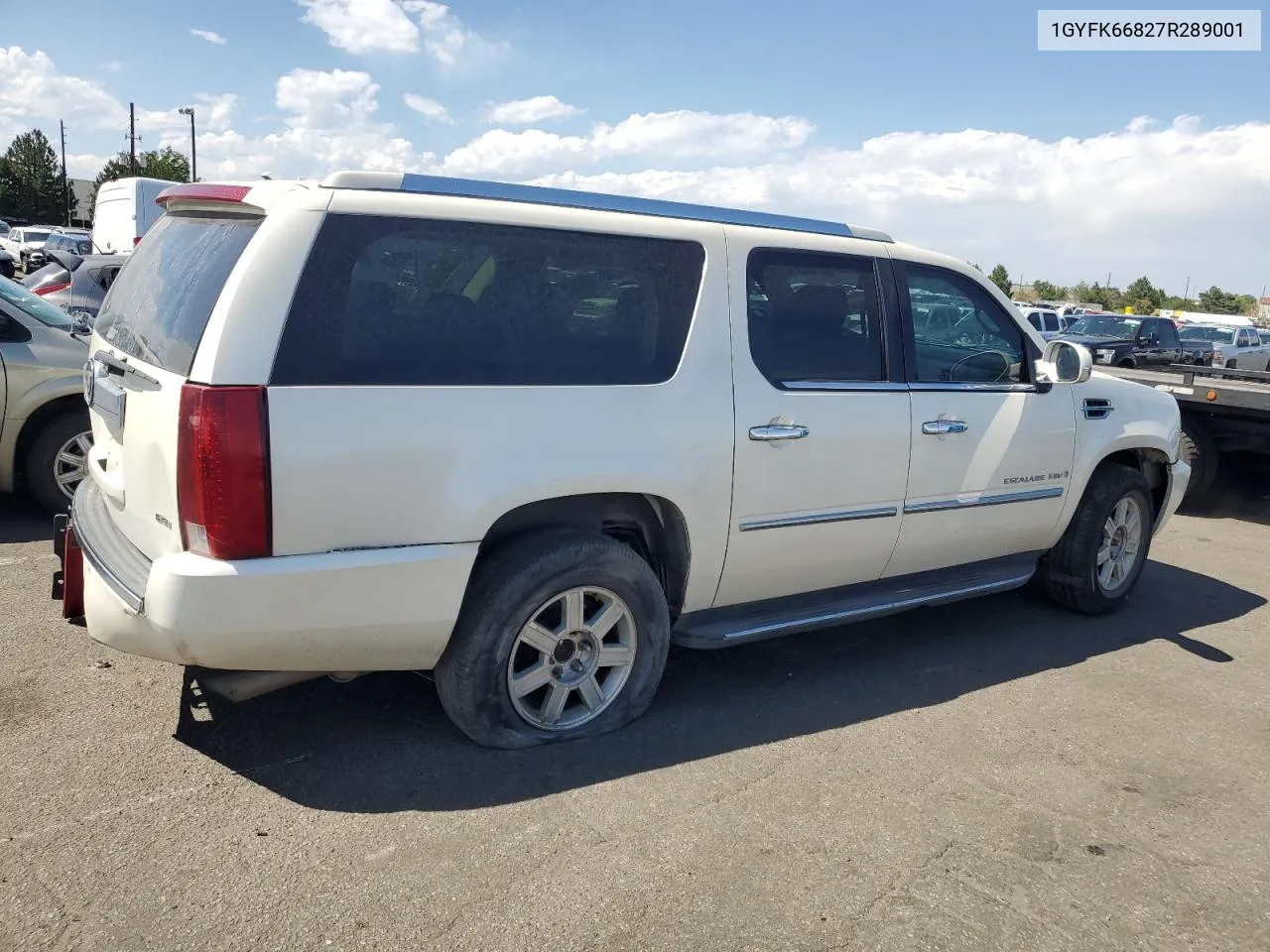 2007 Cadillac Escalade Esv VIN: 1GYFK66827R289001 Lot: 69523994