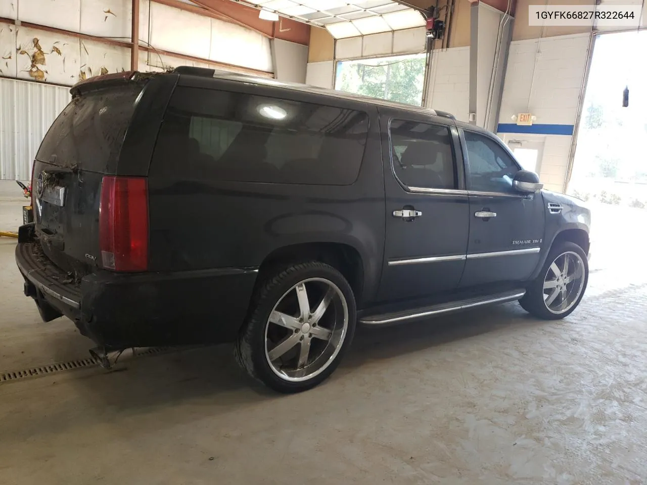 2007 Cadillac Escalade Esv VIN: 1GYFK66827R322644 Lot: 69711254