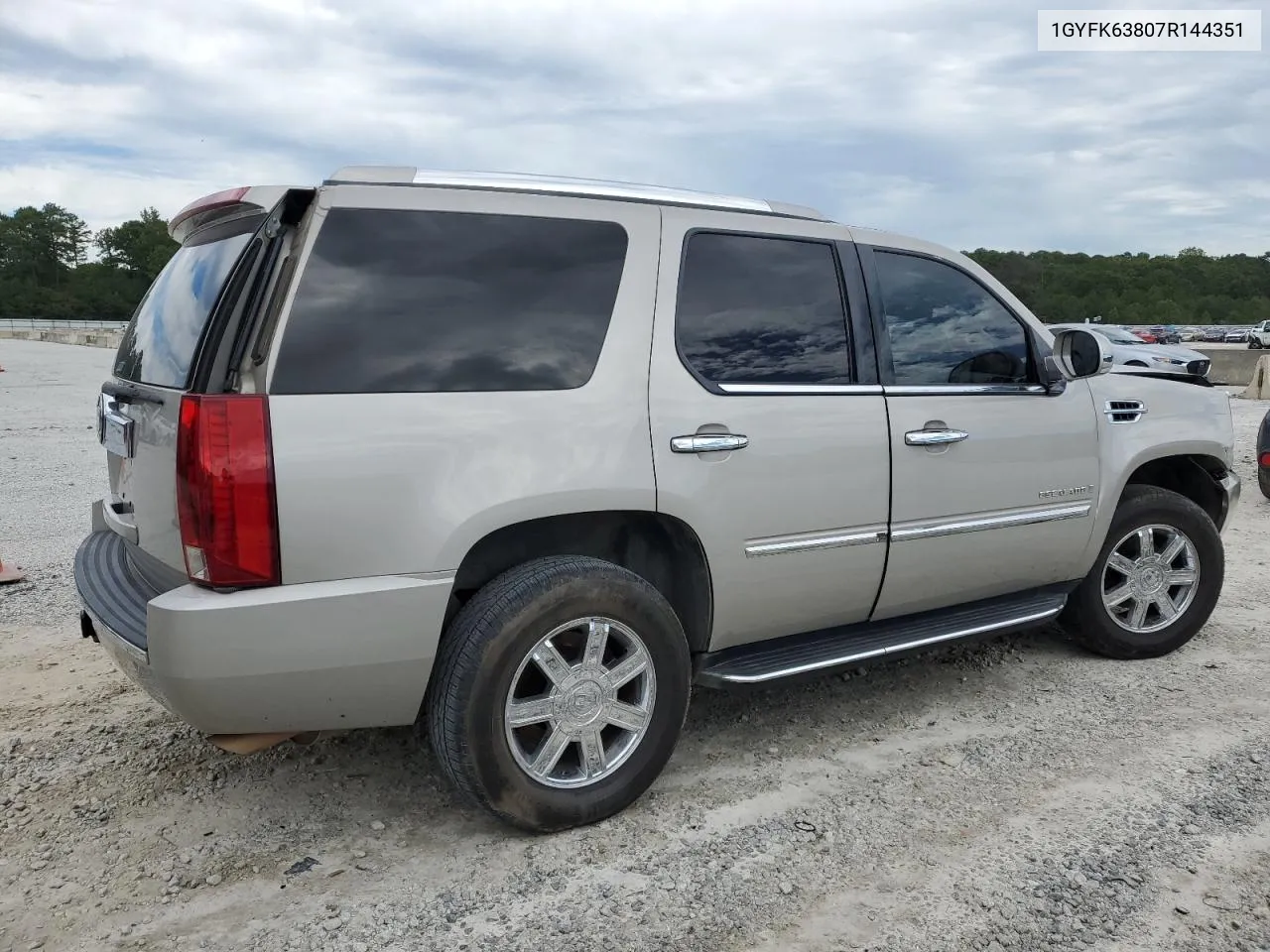 1GYFK63807R144351 2007 Cadillac Escalade Luxury