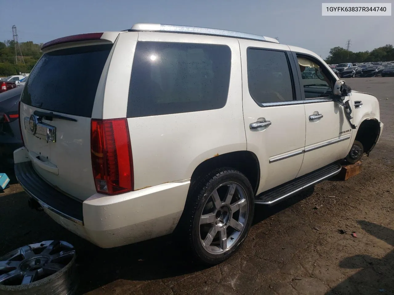 1GYFK63837R344740 2007 Cadillac Escalade Luxury