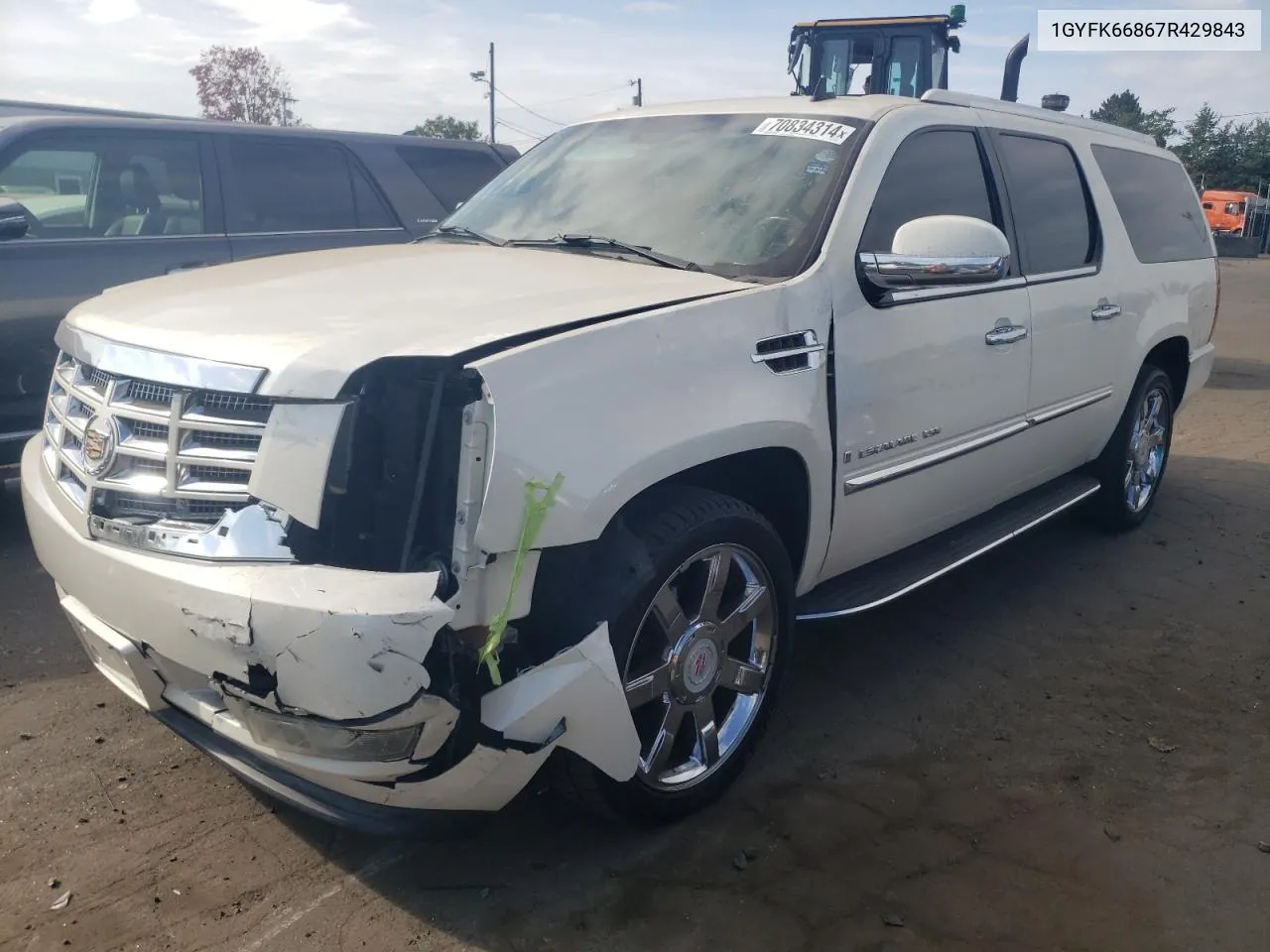 1GYFK66867R429843 2007 Cadillac Escalade Esv