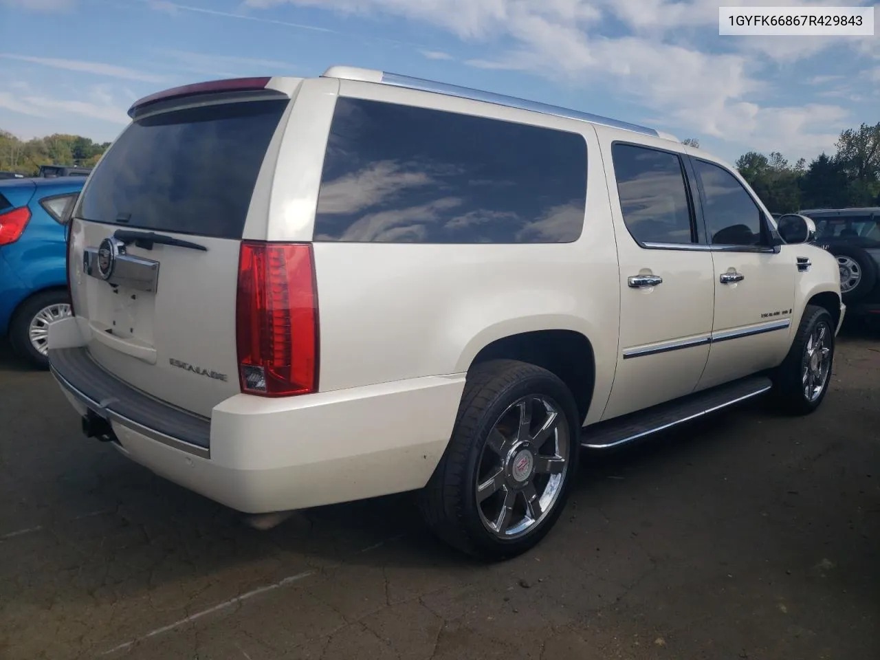 1GYFK66867R429843 2007 Cadillac Escalade Esv