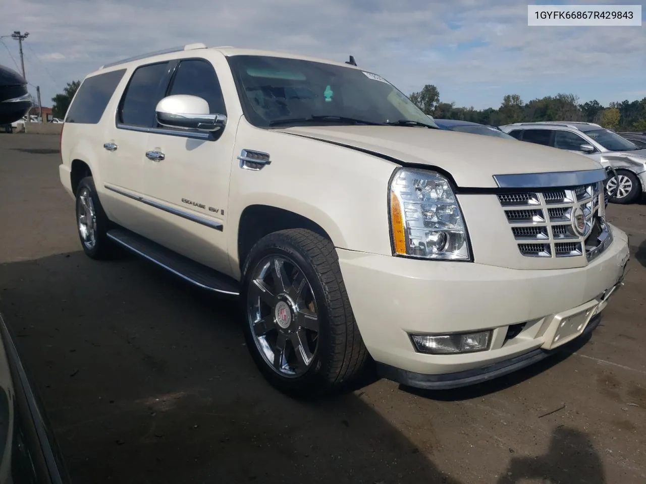 1GYFK66867R429843 2007 Cadillac Escalade Esv