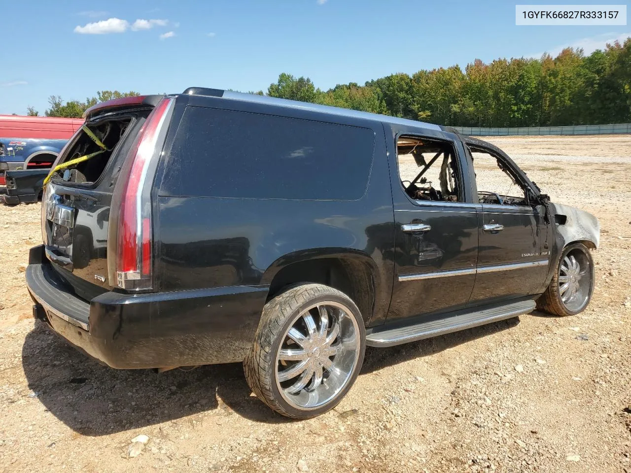 2007 Cadillac Escalade Esv VIN: 1GYFK66827R333157 Lot: 70964714