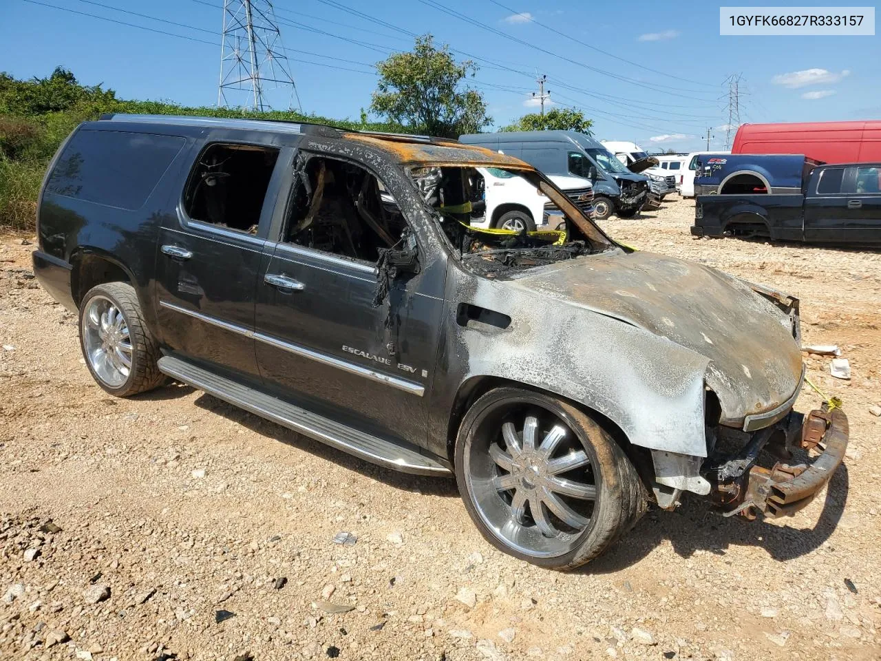 1GYFK66827R333157 2007 Cadillac Escalade Esv