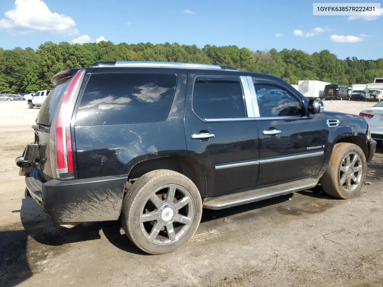 2007 Cadillac Escalade Luxury VIN: 1GYFK63857R222431 Lot: 72057684