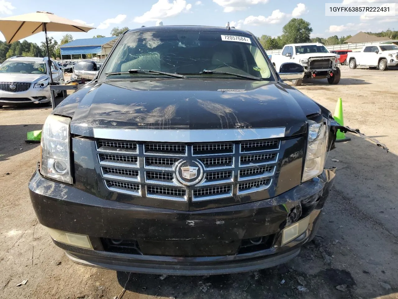 2007 Cadillac Escalade Luxury VIN: 1GYFK63857R222431 Lot: 72057684