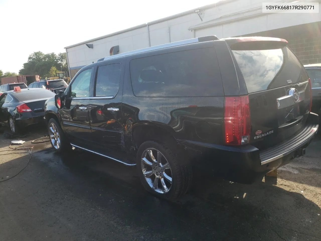 2007 Cadillac Escalade Esv VIN: 1GYFK66817R290771 Lot: 72185114