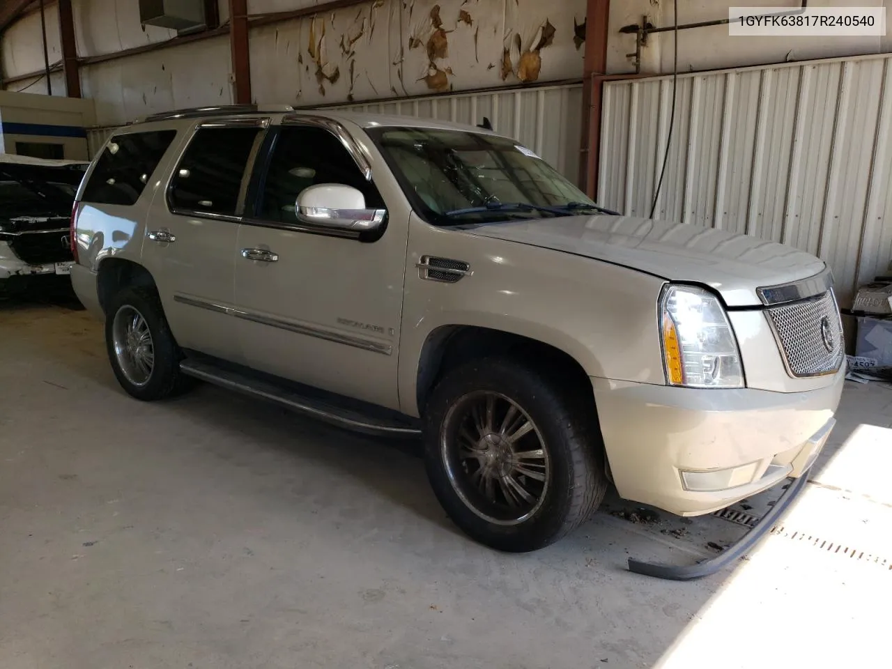 1GYFK63817R240540 2007 Cadillac Escalade Luxury