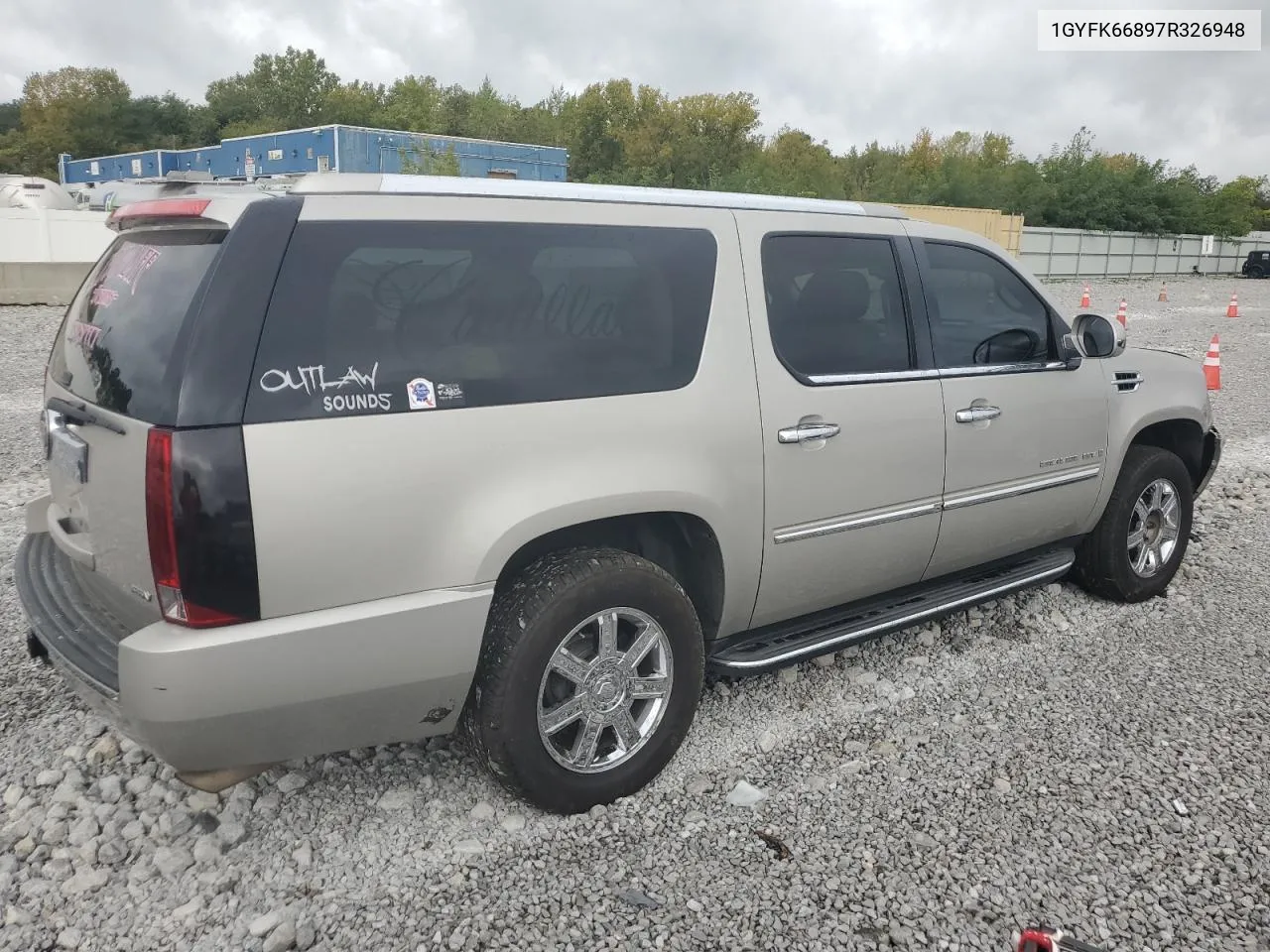 2007 Cadillac Escalade Esv VIN: 1GYFK66897R326948 Lot: 72338554