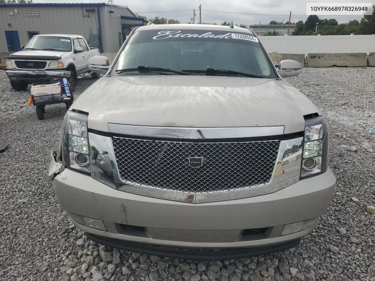 2007 Cadillac Escalade Esv VIN: 1GYFK66897R326948 Lot: 72338554