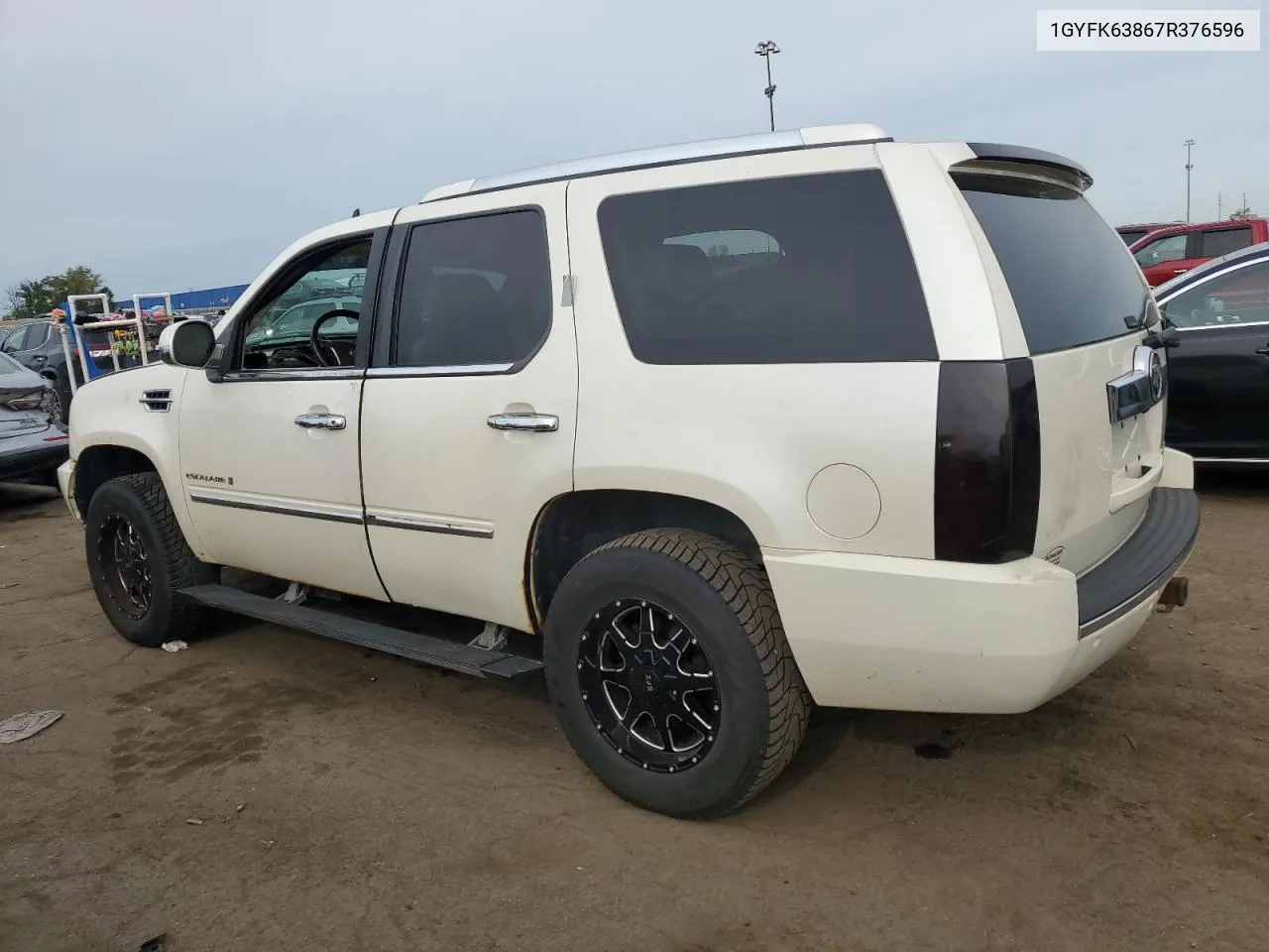 2007 Cadillac Escalade Luxury VIN: 1GYFK63867R376596 Lot: 73343024