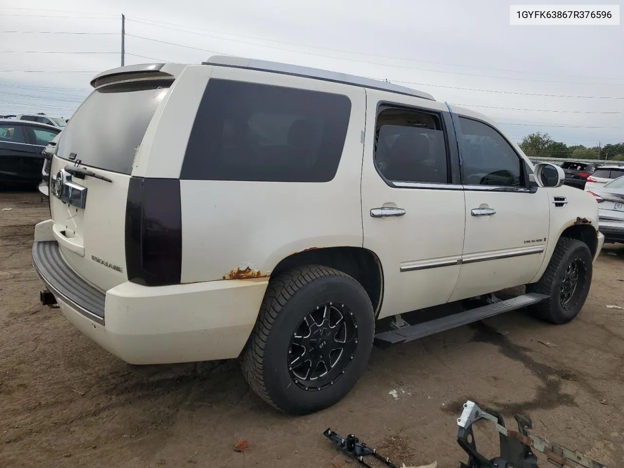 2007 Cadillac Escalade Luxury VIN: 1GYFK63867R376596 Lot: 73343024