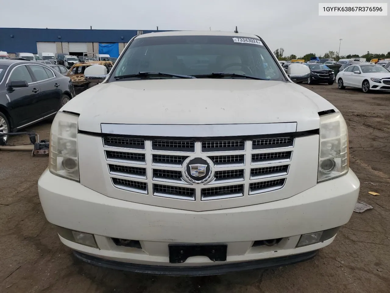 1GYFK63867R376596 2007 Cadillac Escalade Luxury